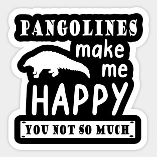 Pangolin Happy love respect pangolin Sticker